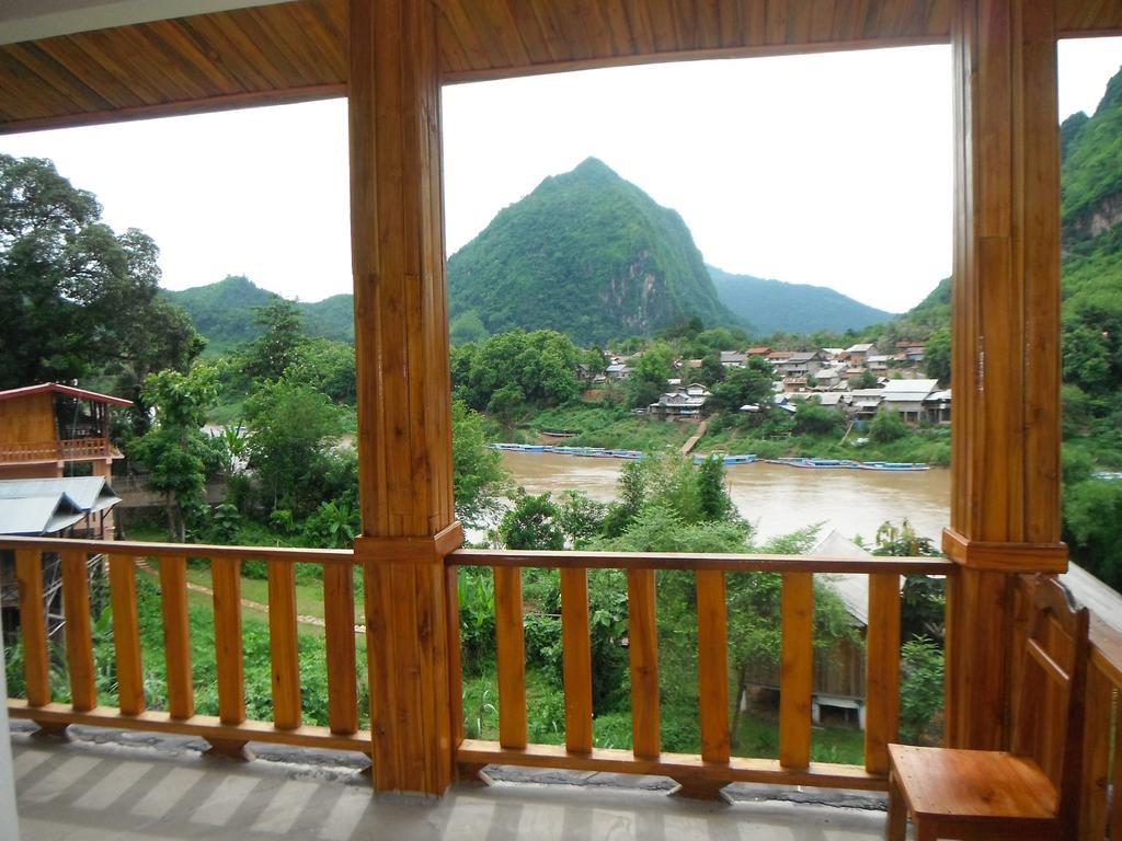 Vongmany Guesthouse Nong Khiaw Bagian luar foto